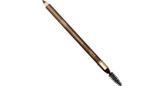 Clarins, Crayon Sourcils, Double-Ended, Eyebrow Cream Pencil, 01, Dark Brown, 1.1 g