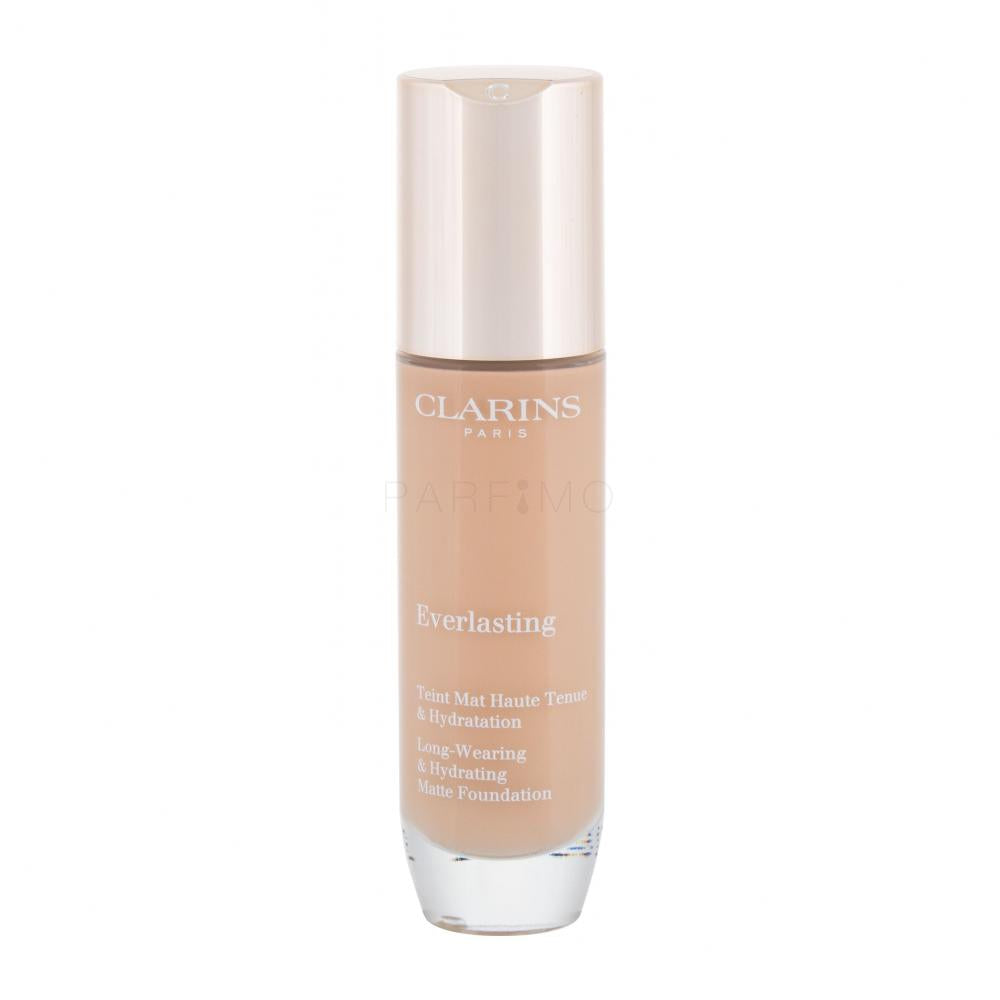 Clarins, Everlasting, Anti-Pollution, Liquid Foundation, 110.5W, Tawny, 30 ml