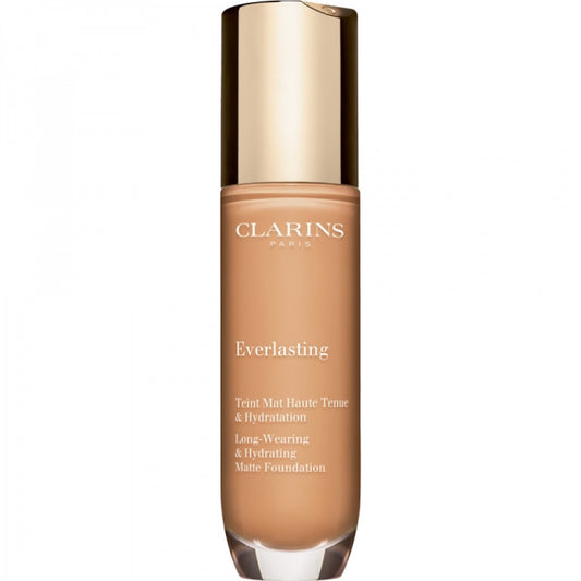 Clarins, Everlasting, Hydrating, Liquid Foundation, 108.5W, Cashew, 30 ml