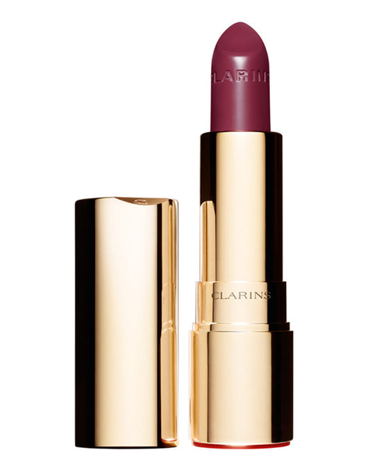 Clarins, Joli Rouge Velvet, Long-Lasting, Cream Lipstick, 744, Soft Plum, 3.5 g