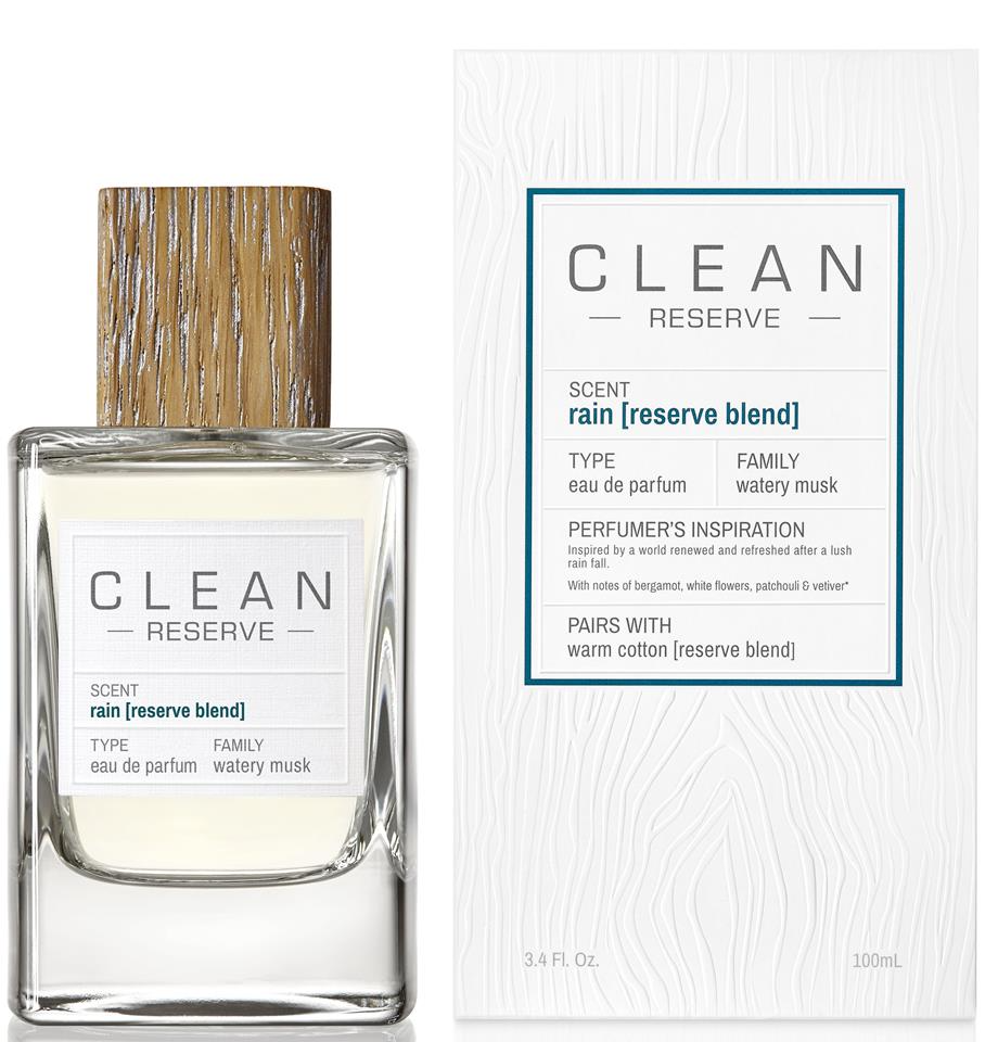 Clean, Rain [Reserve Blend], Eau De Parfum, For Women, 100 ml