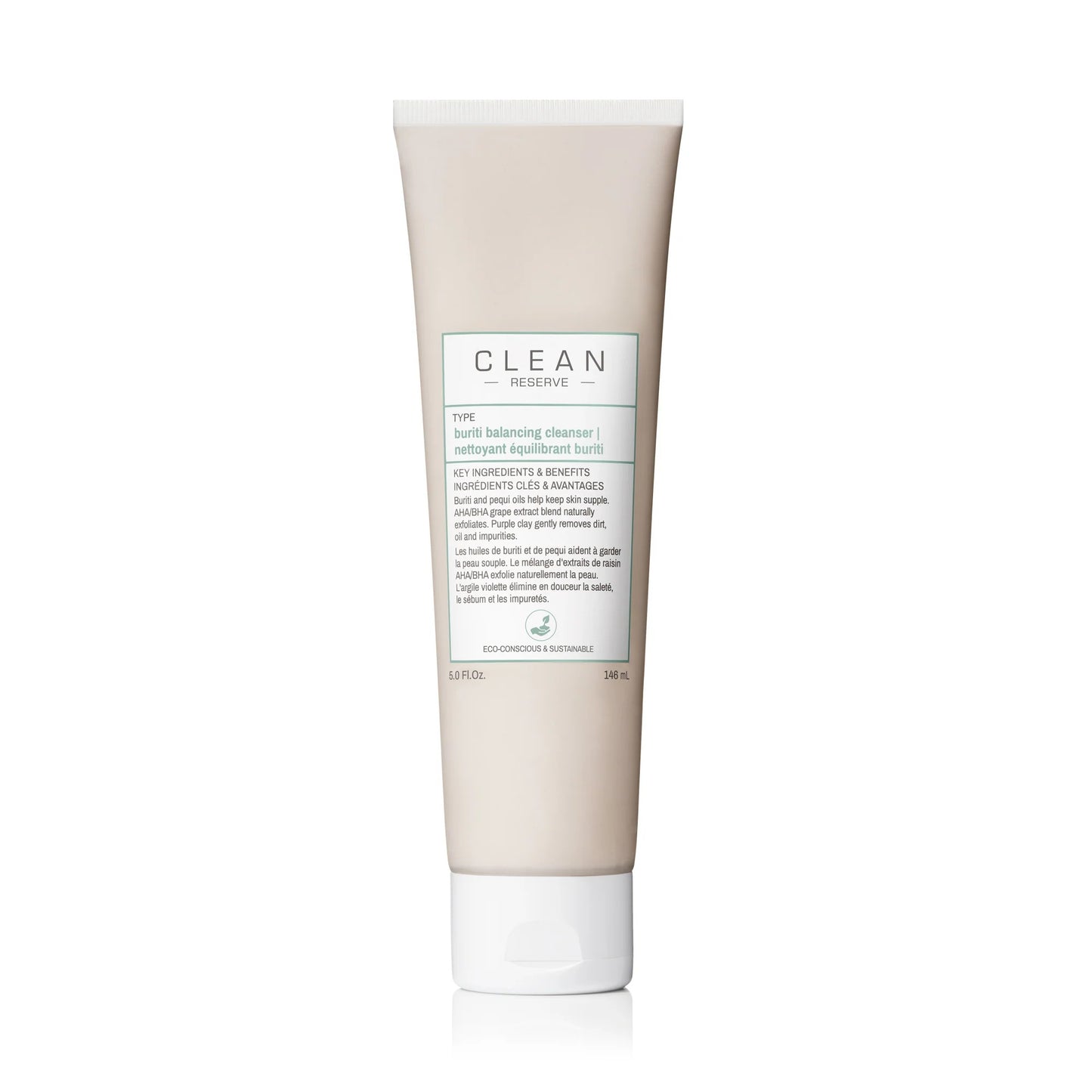 Clean, Reserve, Buriti Oil, Balancing, Cleansing Cream, 146 ml