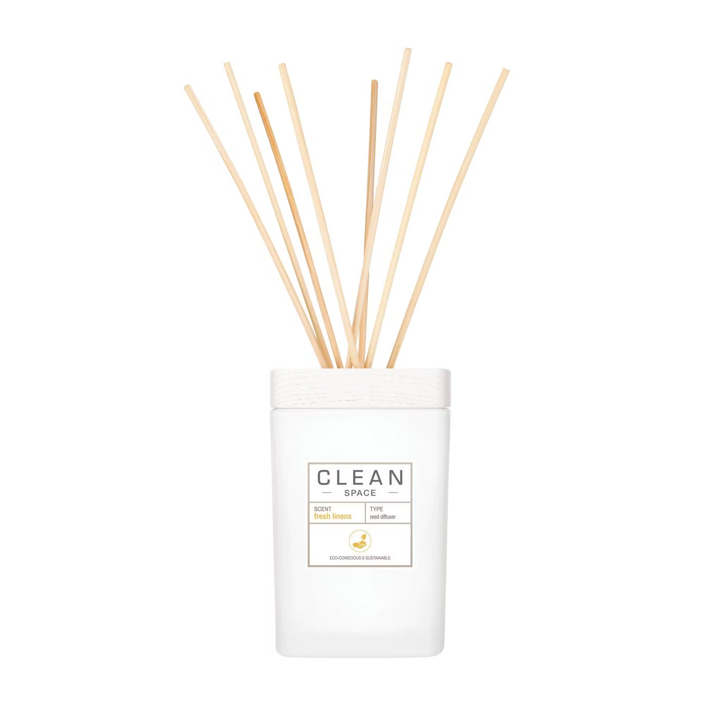 Clean, Space Fresh Linens, Stick, Aroma Reed Diffuser, 177 ml