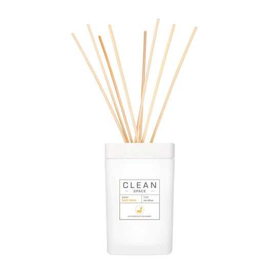 Clean, Space Fresh Linens, Stick, Aroma Reed Diffuser, 177 ml