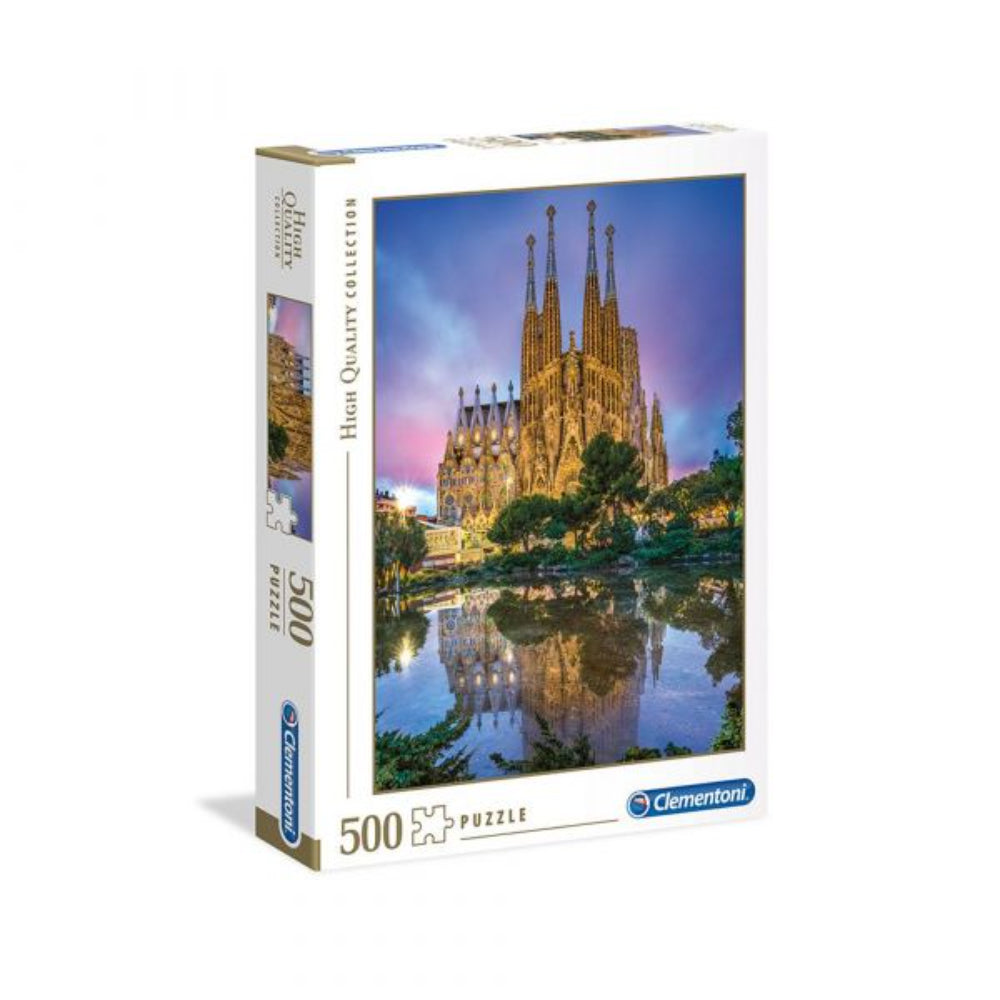 Clementoni, High Quality Collection, Barcelona, Puzzle, 35062, Unisex, 500 pcs