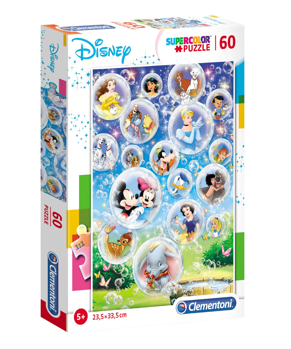 Clementoni, Disney Classic, Puzzle, Unisex, 60 pcs