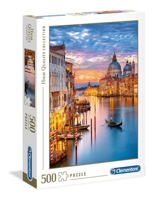 Clementoni, High Quality Collection, Lighting Venice, Puzzle, Unisex, 500 pcs