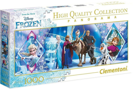 Clementoni, High Quality Collection Panorama, Frozen, Puzzle, For Girls, 1000 pcs