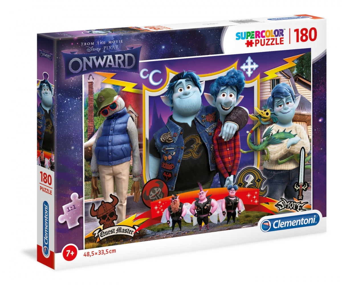 Clementoni, SuperColor, Onward, Puzzle, 29208, Unisex, 7+ years, 180 pcs