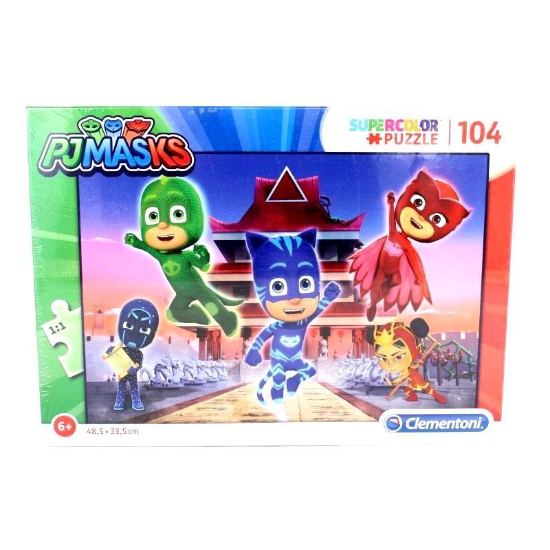 Clementoni, Pijamasks, Puzzle, Unisex, 6+ years, 104 pcs