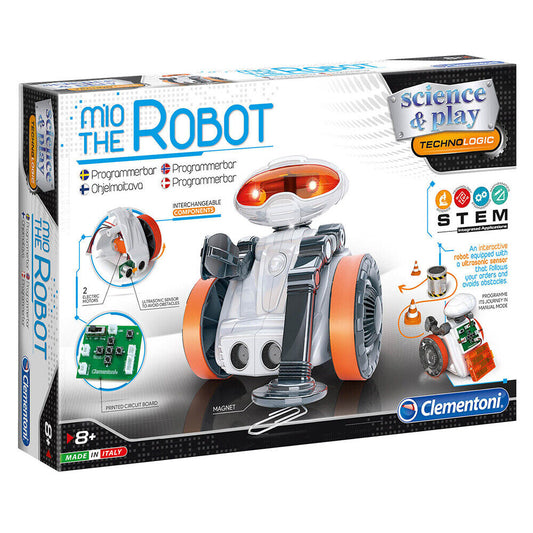 Clementoni, Robot Mio, Construction Set, 75021, For Boys, 8+ years