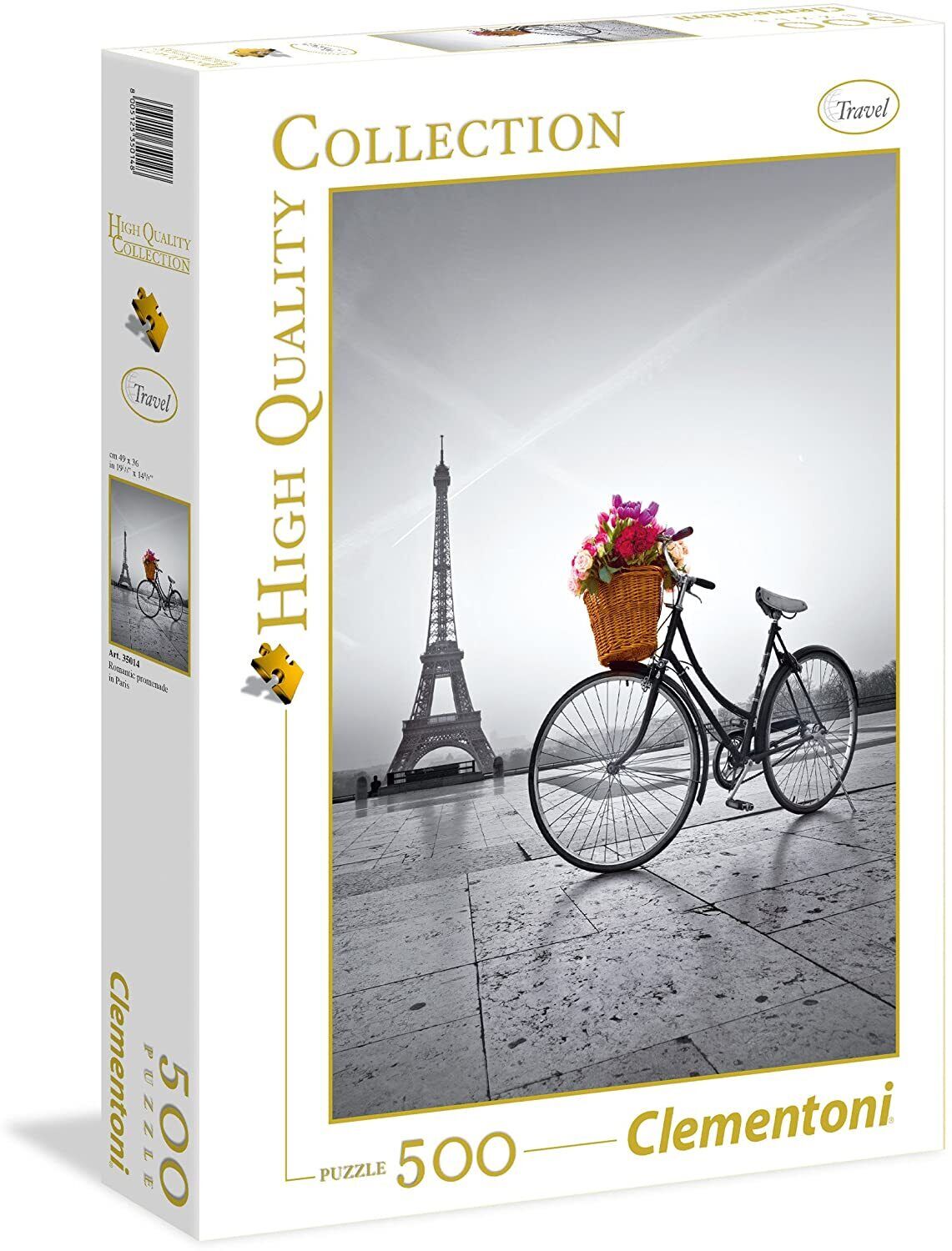 Clementoni, High Quality Collection, Romantic, Puzzle, Unisex, 500 pcs