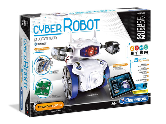 Clementoni, Science Museum, Cyber Robot, Construction Set, 75022, For Boys, 8+ years