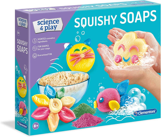 Clementoni, Science & Play, Squishy Soaps, For Girls, 8+ years