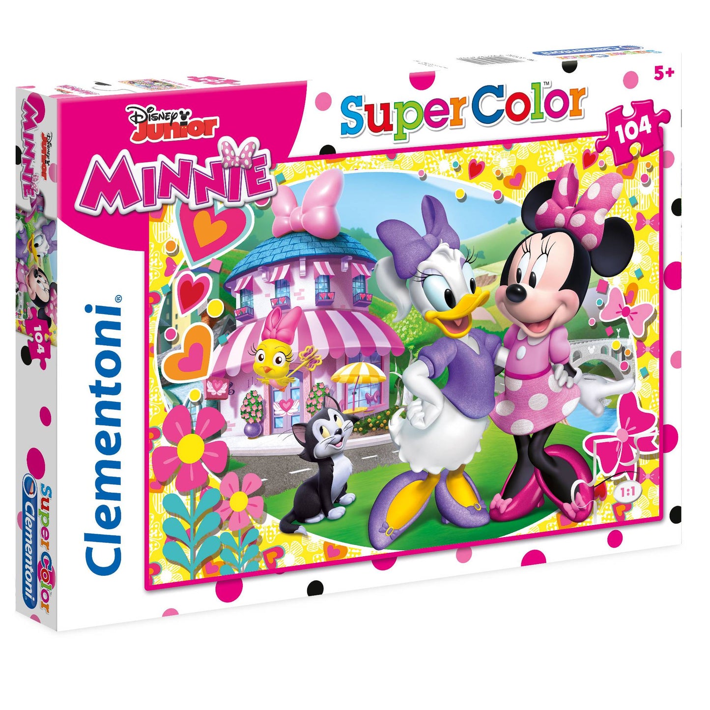 Clementoni, SuperColor, Minnie Mouse, Puzzle, For Girls, 5+ years, 104 pcs