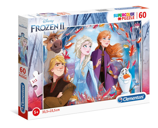 Clementoni, Supercolor, Frozen 2, Puzzle, For Girls, 5+ years, 60 pcs