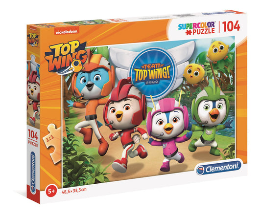 Clementoni, Top Wing, Puzzle, 27128, Unisex, 5+ years, 104