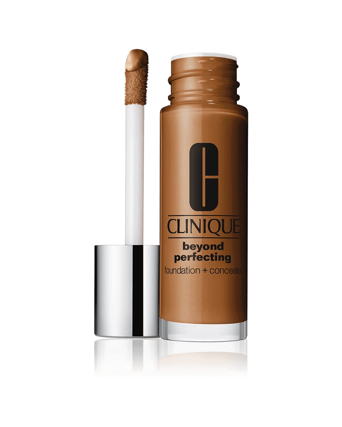 Clinique, Beyond Perfecting, Paraben-Free, Matte Finish, Liquid Foundation & Concealer 2-In-1, 28, Clove, 30 ml