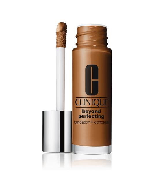 Clinique, Beyond Perfecting, Paraben-Free, Matte Finish, Liquid Foundation & Concealer 2-In-1, 28, Clove, 30 ml