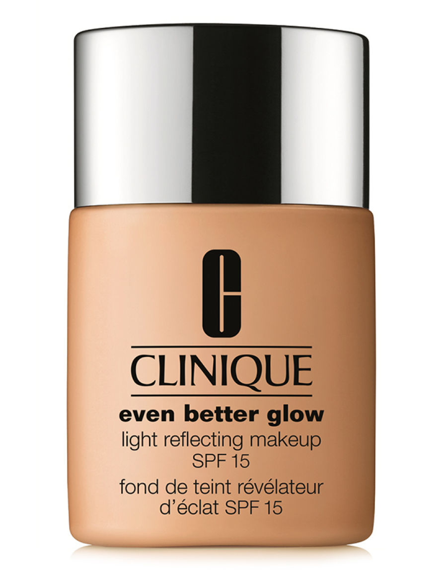 Clinique, Even Better Glow, Light Reflecting, Liquid Foundation, WN 54, Honey Wheat, SPF 15, 30 ml