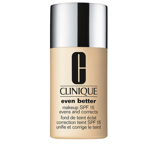 Clinique, Even Better, Paraben-Free, Hydrating, Liquid Foundation, WN 38, Stone, SPF 15, 30 ml