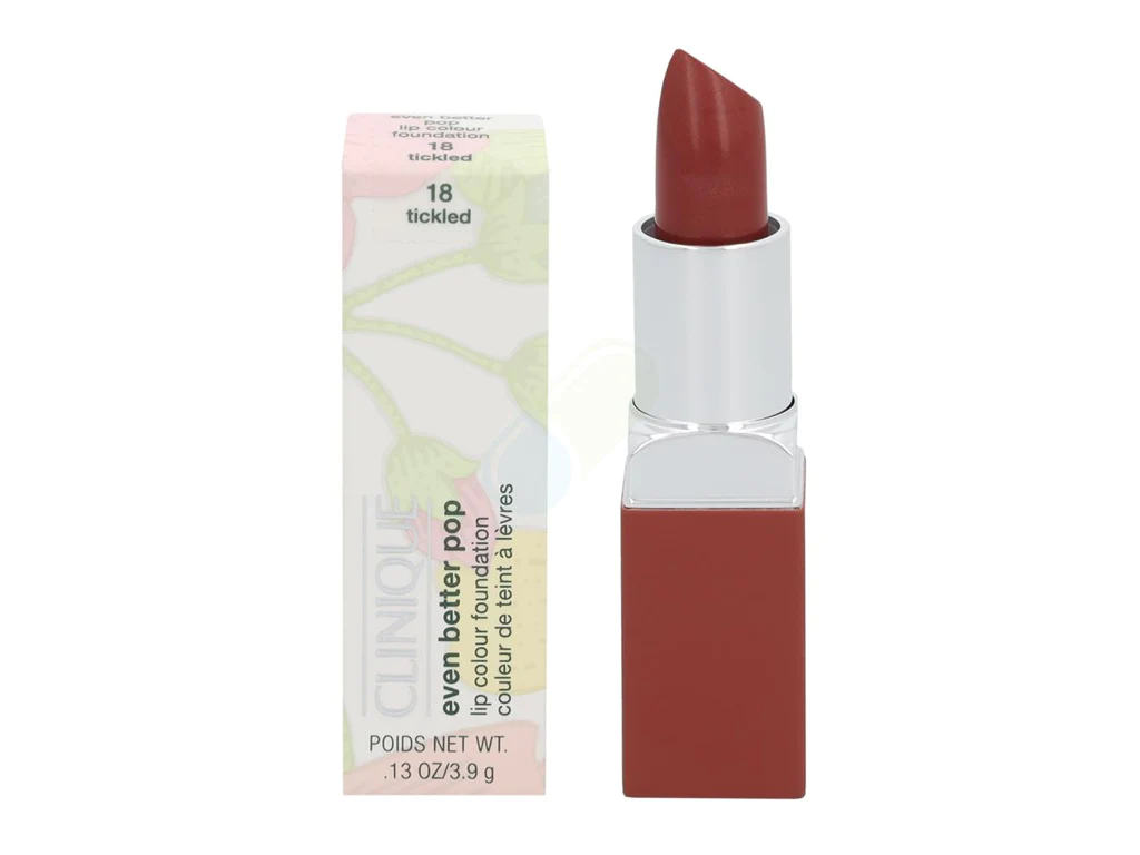 Clinique, Even Better Pop, Vitamin E, Long-Lasting, Cream Lipstick, 18, Tickled, 3.9 g