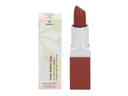 Clinique, Even Better Pop, Vitamin E, Long-Lasting, Cream Lipstick, 18, Tickled, 3.9 g