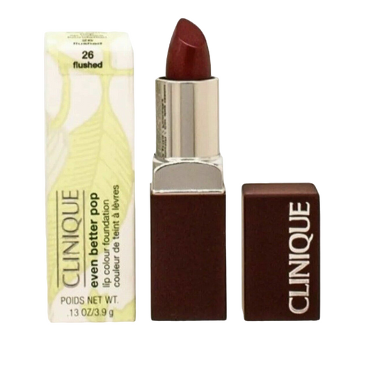 Clinique, Even Better Pop, Vitamin E, Long-Lasting, Cream Lipstick, 26, Flushed, 3.9 g