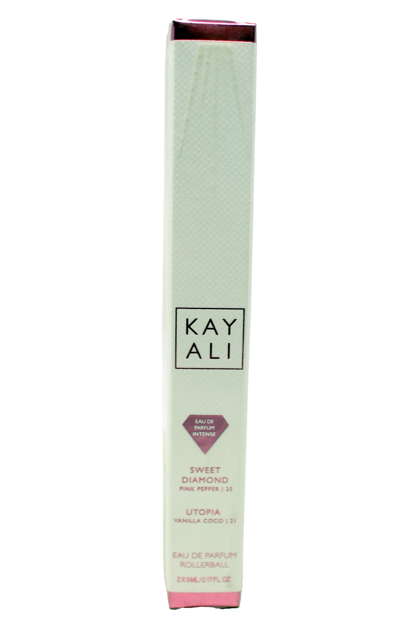 Huda Beauty Sweet Diamond Pink Pepper & Utopia Vanilla Coco Rollerball 2X5ML