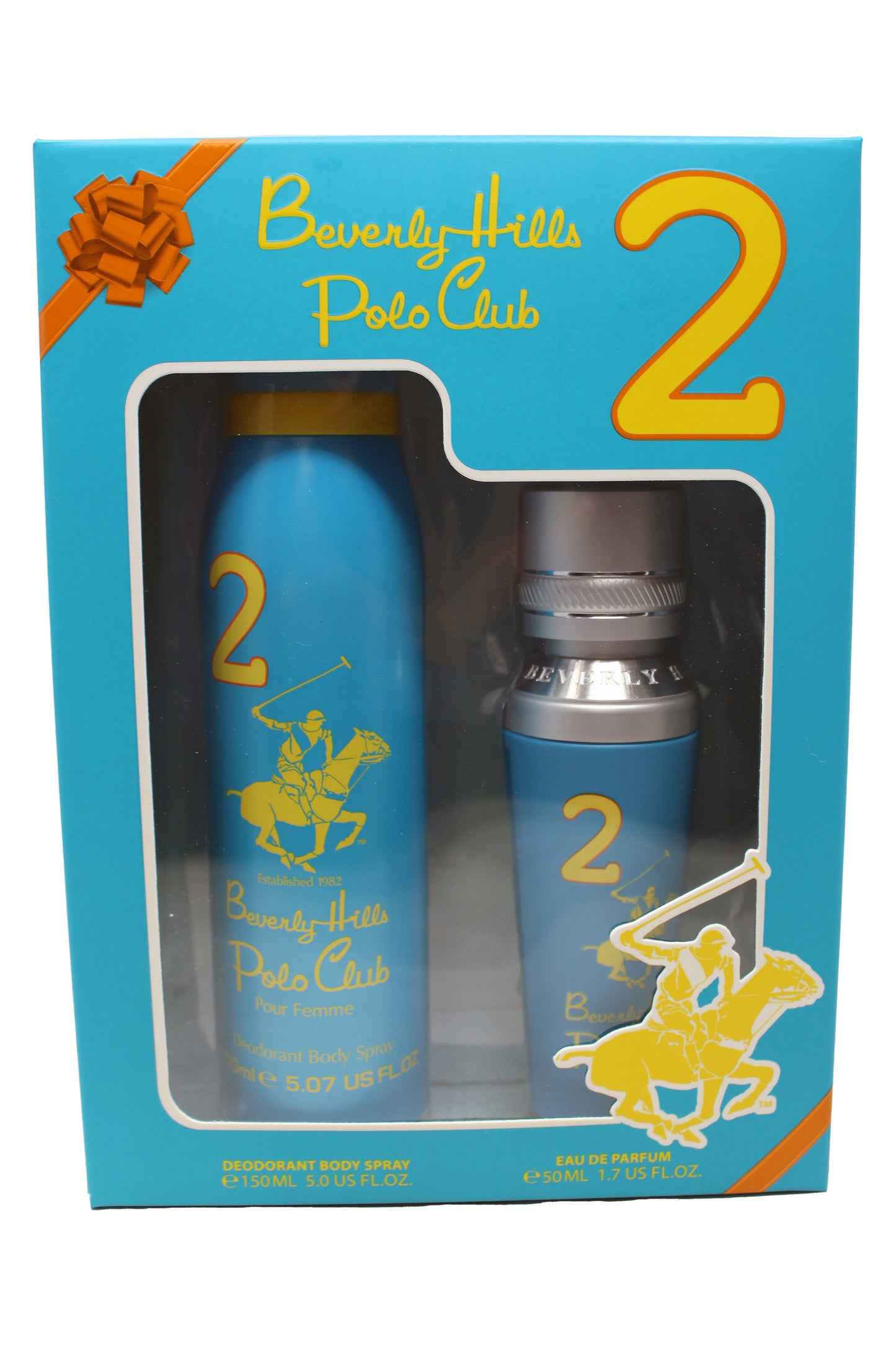 Beverly Hills Polo Club No.2 Pour Femme Gift Set 2 Pieces