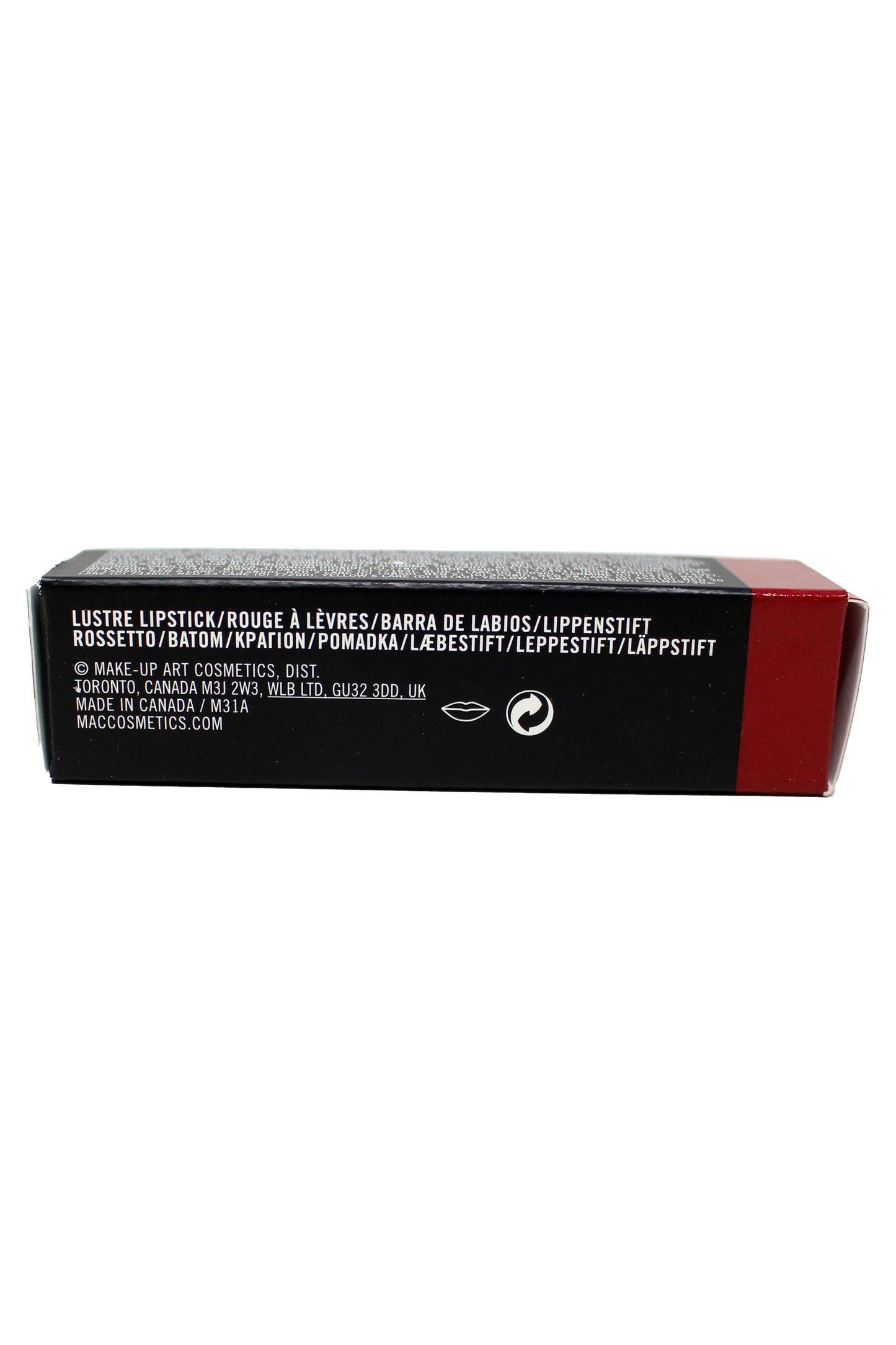 MAC, Lustre, Shine, Cream Lipstick, Lady Bug, 3 g