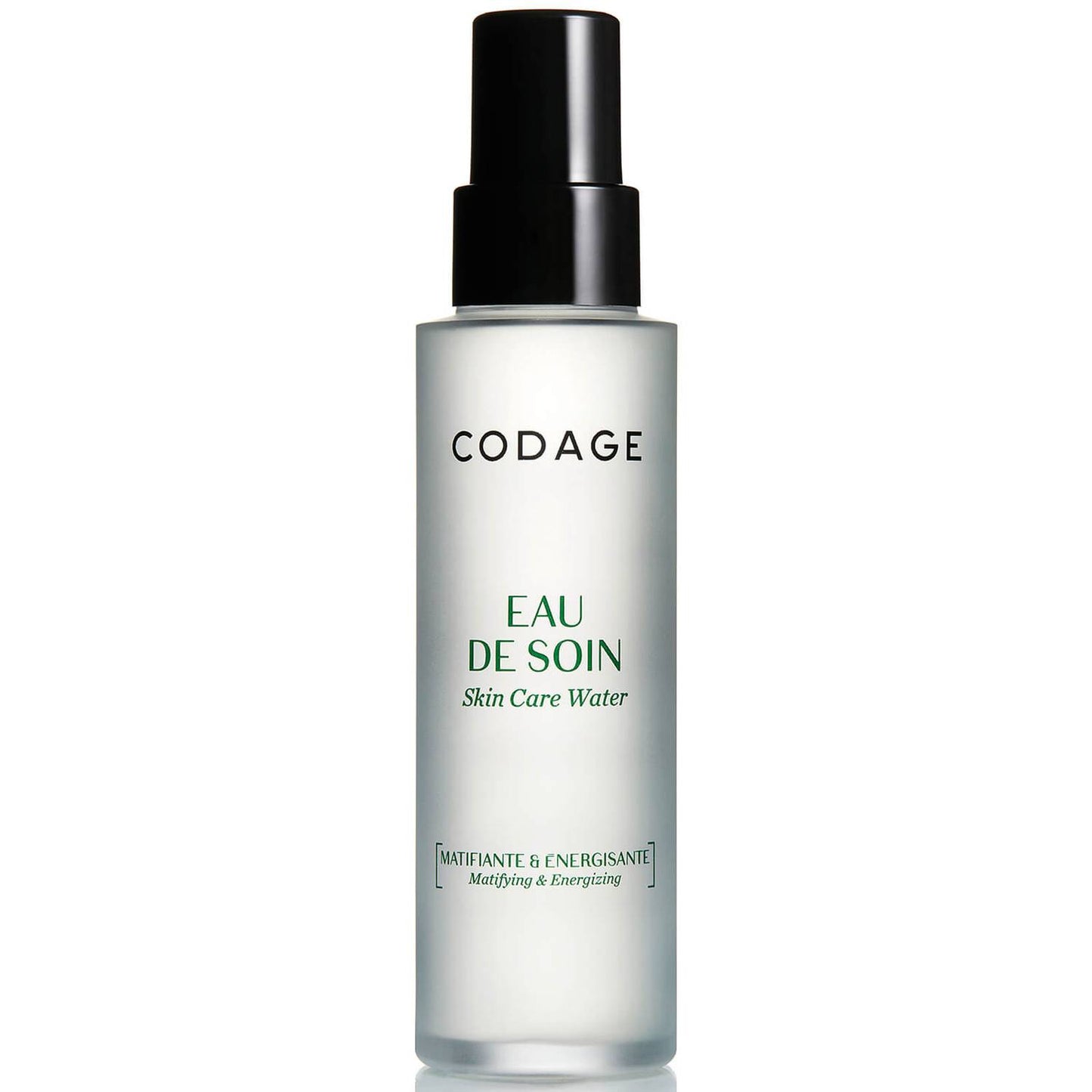 Codage, Eau De Soin, Matifying & Energizing, Essence Water, 100 ml