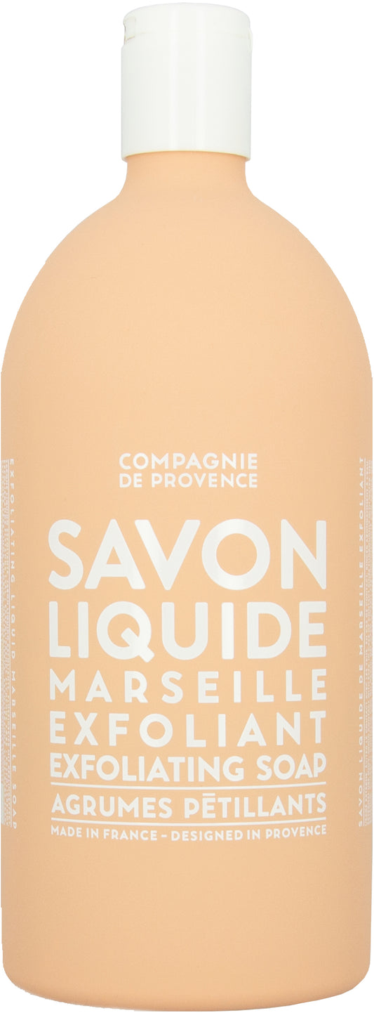 Compagnie De Provence, Marseille, Exfoliating, Liquid Soap, Refill, 1000 ml