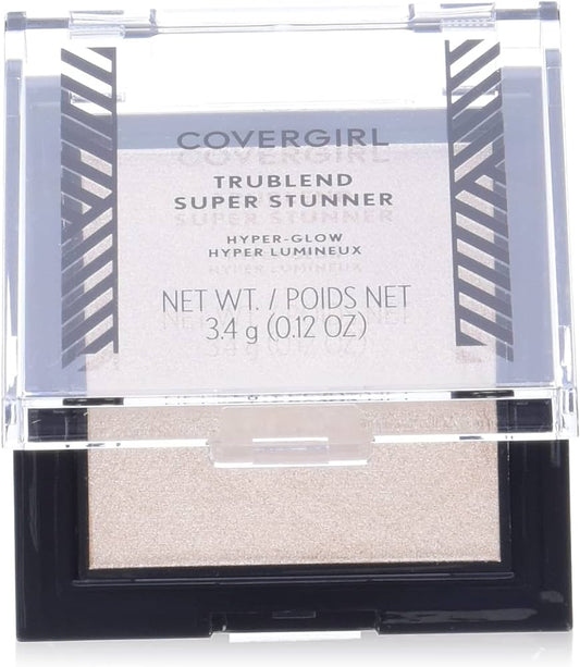 Covergirl, Trublend Super Stunner, Highlighting, Blush Highlighter Compact, Blue Pearl, 3.4 g