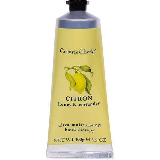 Crabtree & Evelyn, Citron, Honey & Coriander, Ultra-Moisturising, Hand Cream, 100 g