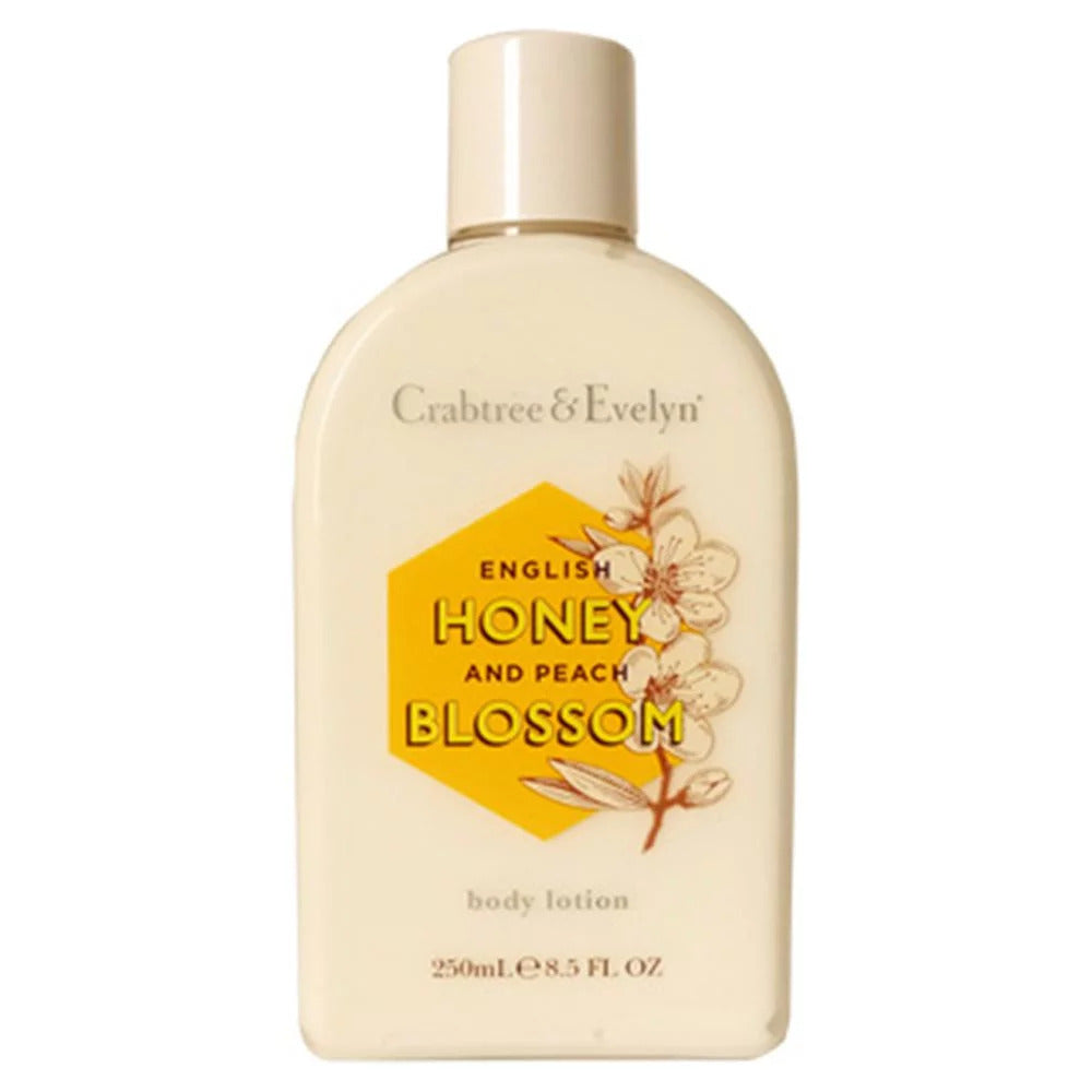 Crabtree & Evelyn,  English Honey & Peach Blossom, Moisturizing, Body Lotion, 250 ml