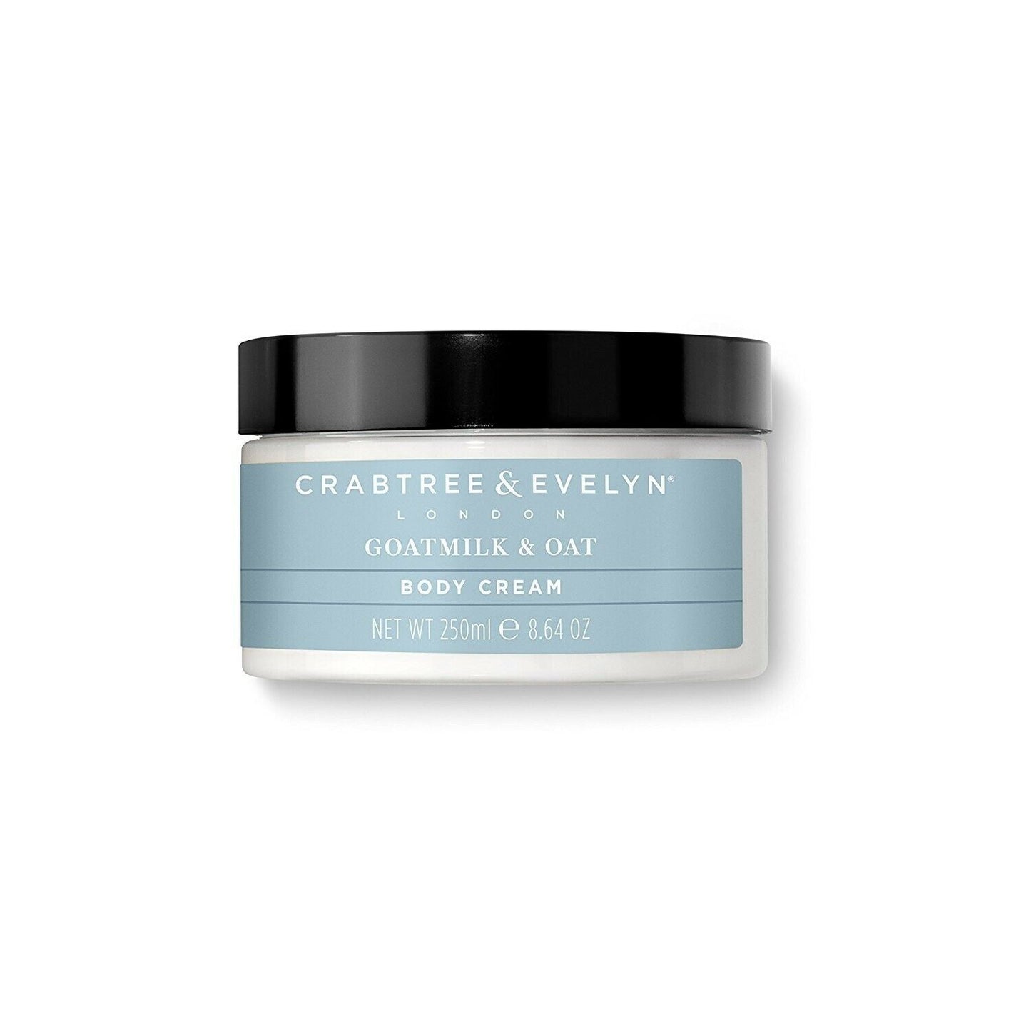 Crabtree & Evelyn, Goatmilk & Oat, Soothing, Body Cream, 250 ml