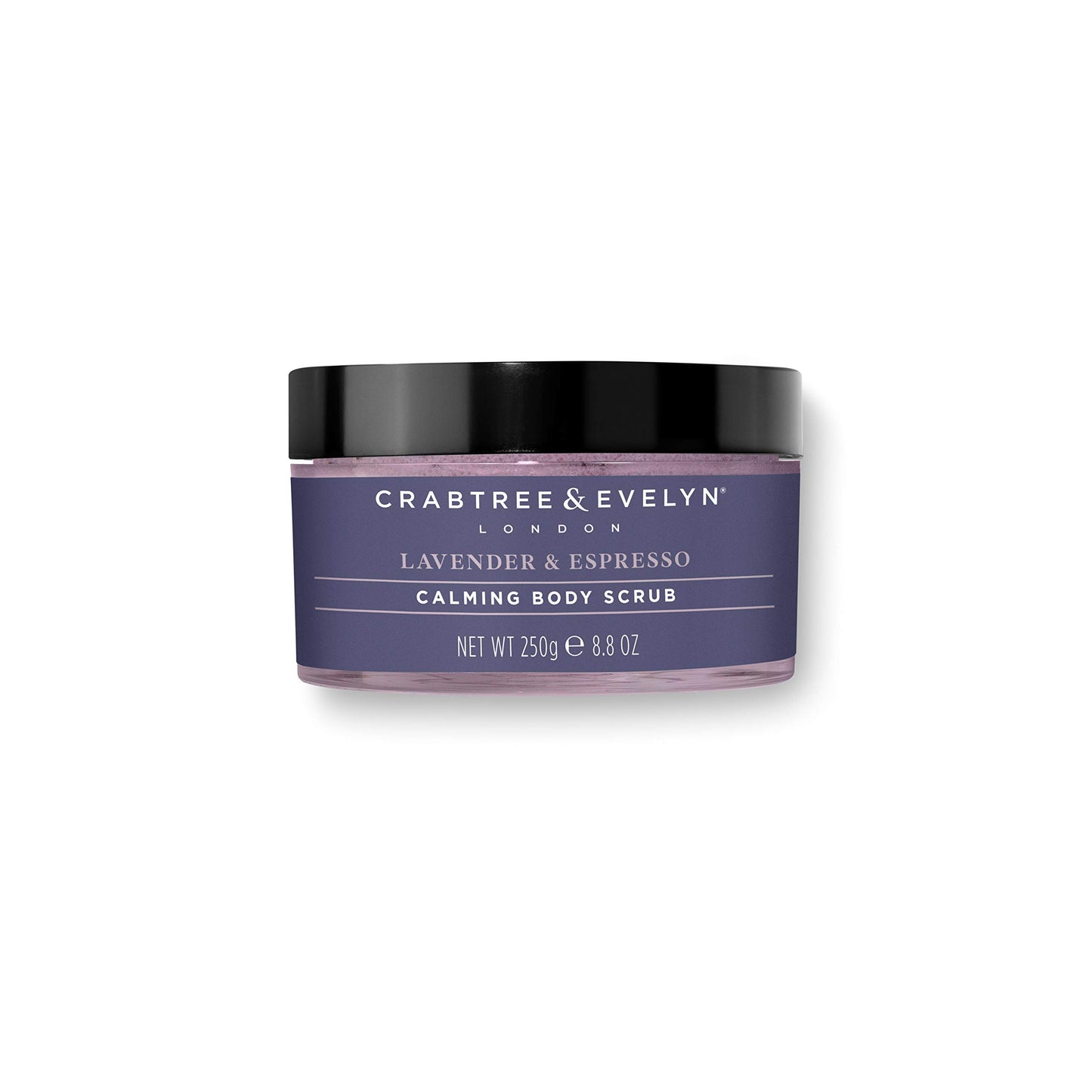 Crabtree & Evelyn, Lavender & Espresso, Calming, Body Scrub, 220 ml