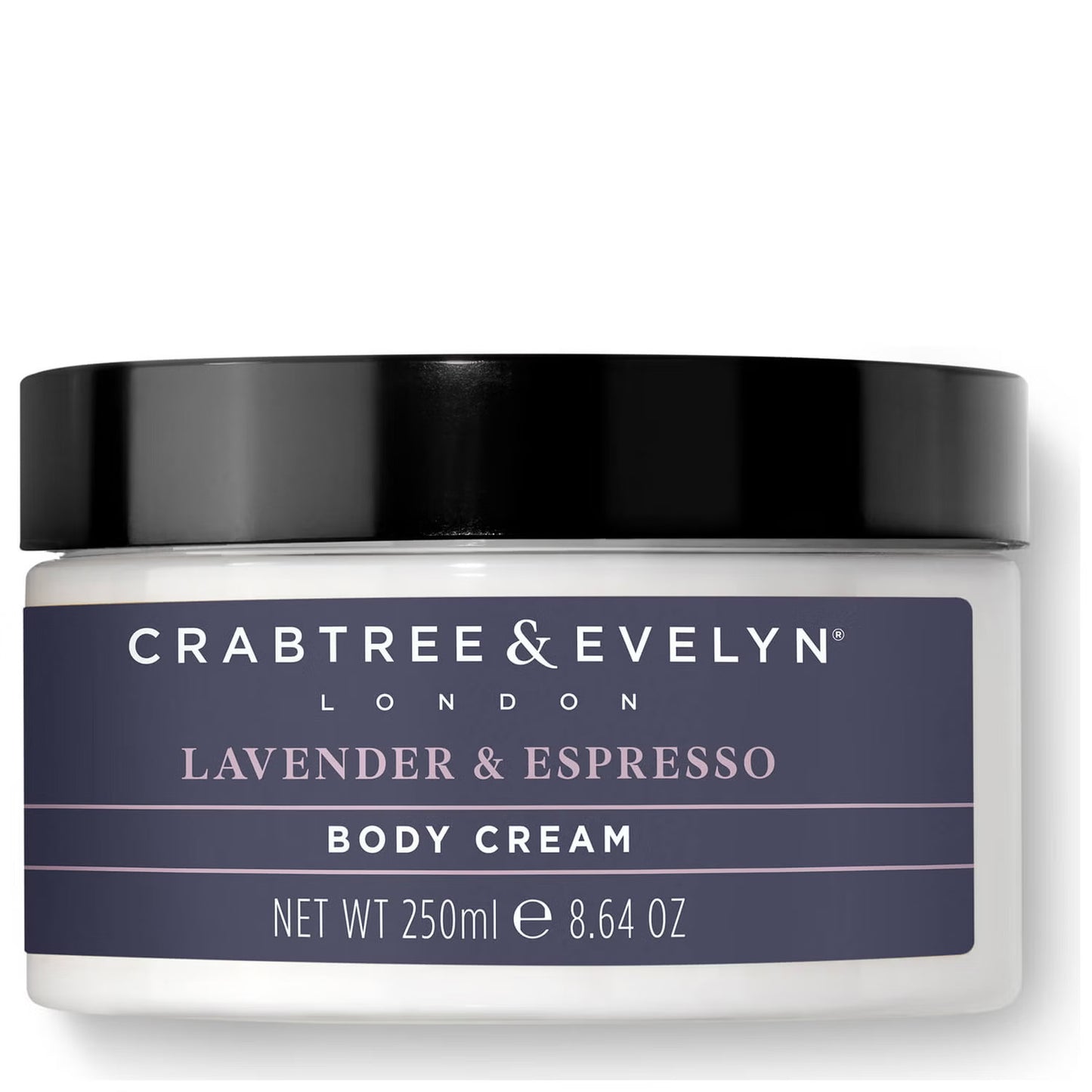 Crabtree & Evelyn, Lavender & Espresso, Nourishing, Body Cream, 250 ml