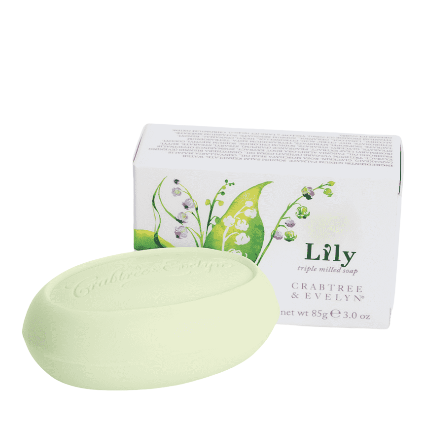 Crabtree & Evelyn, Lily, Hydrating, Soap Bar, 85 g