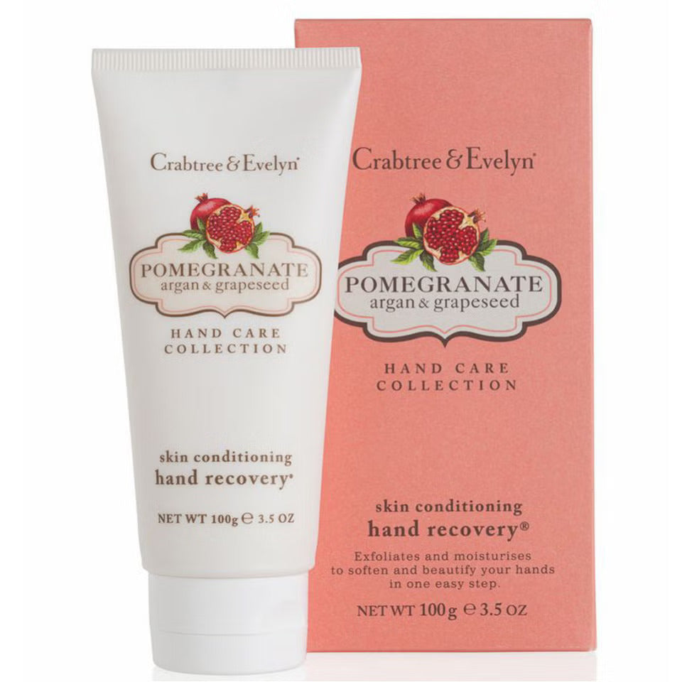 Crabtree & Evelyn, Pomegranate, Argan & Grapeseed, Conditioning, Hand Cream, 100 g