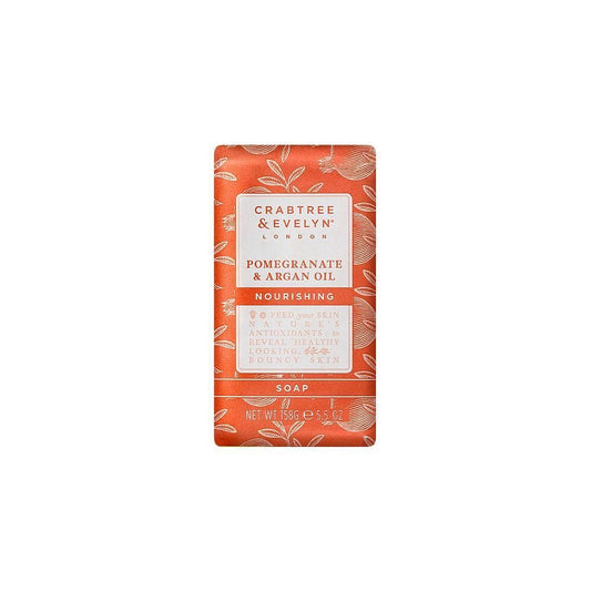 Crabtree & Evelyn, Pomegranate & Argan Oil, Nourishing, Soap Bar, 158 g