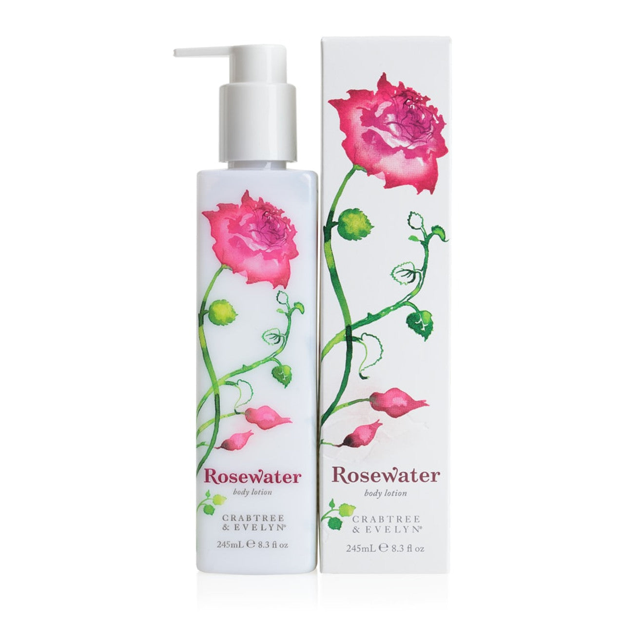 Crabtree & Evelyn, Rosewater, Moisturizing, Body Lotion, 245 ml