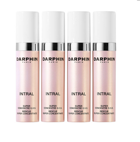 Set, Darphin, Intral - Rescue, Vitamin E, Soothe/Stabilize & Strengthen, Concentrate, For Face, 4 pcs, 7 ml