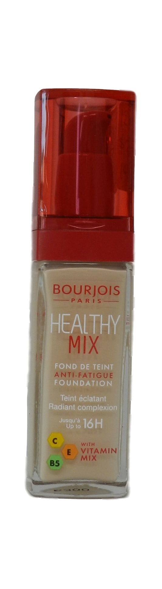 Bourjois Healthy Mix Anti-Fatigue Foundation #50 Rose Ivory 1 Ounce