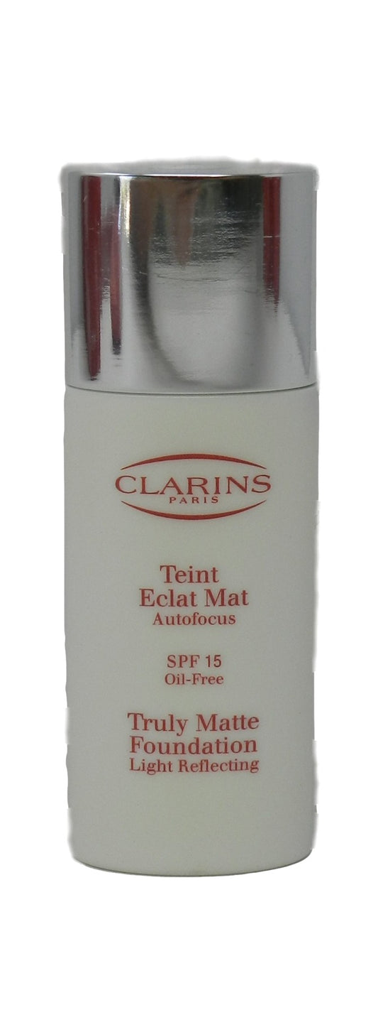 Clarins True Matte Light Reflecting Foundation 08 Sunlit Beige 1.06 Ounces