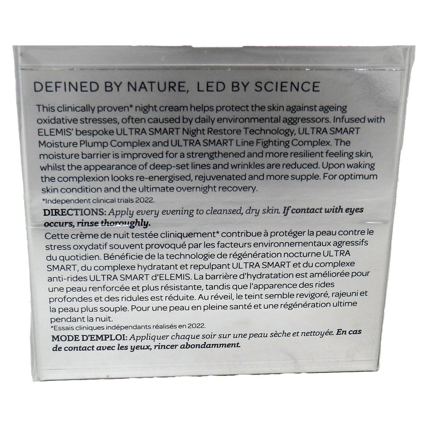 Elemis Ultra SMart Pro Collagen Night Genius Ultra Performance Night Cream 1.6 Fl Ounce