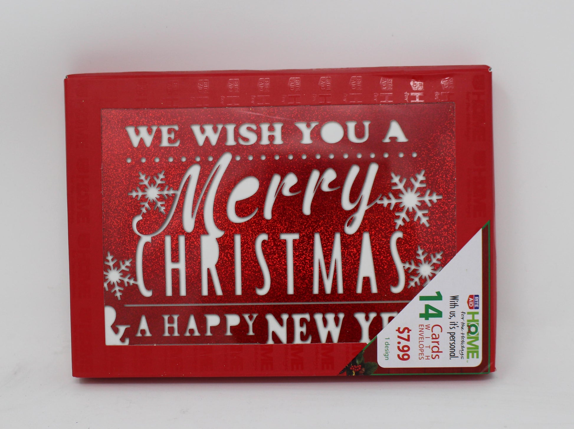 Rite Aid Holiday 14 Wish You A Merry Christmas Cards