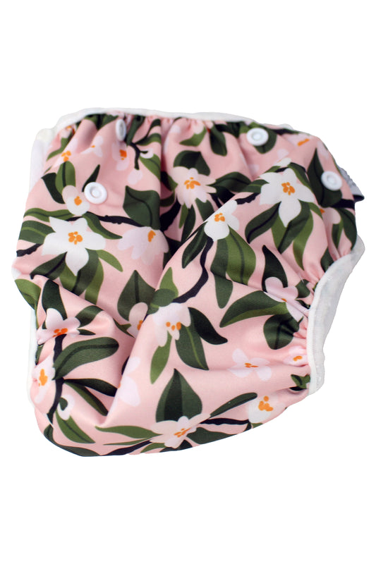 Bambi & Boo Reusable Swim Diaper, Adjustable, Soft & Breathable 0-8 M, 1 Count