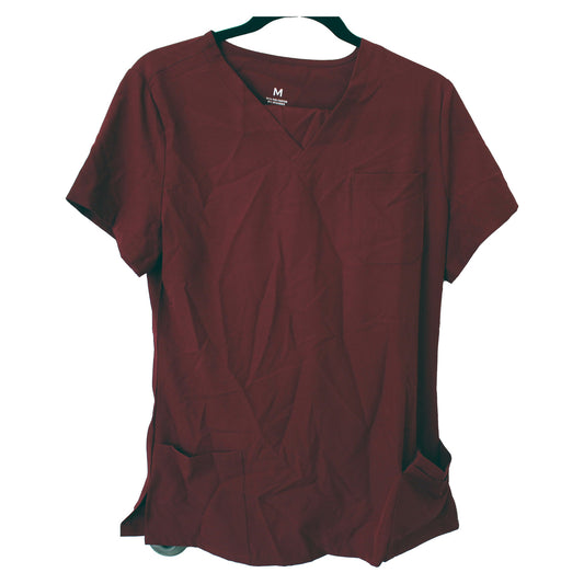 COZYFIT Women's Scrub Set - Maroon Size Medium